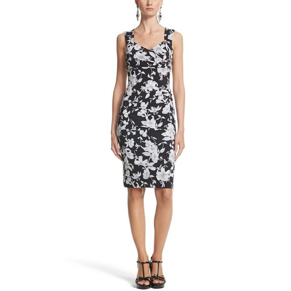 White House Black Market Dresses & Skirts - White House Black Market Instantly Slimming Floral Tank Dress Size 6 H13956